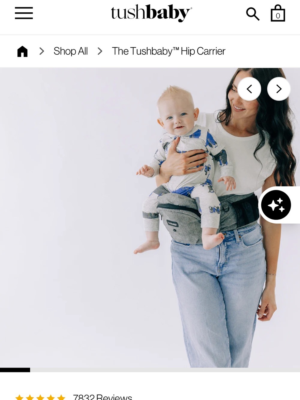 TushBaby Hip Carrier